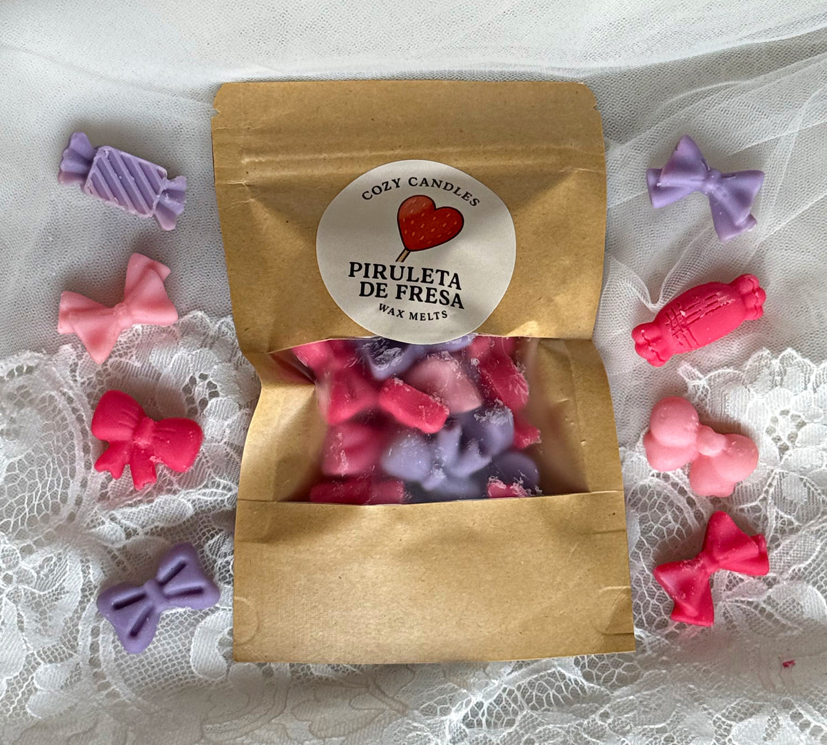Wax melts ‘Piruleta de fresa’