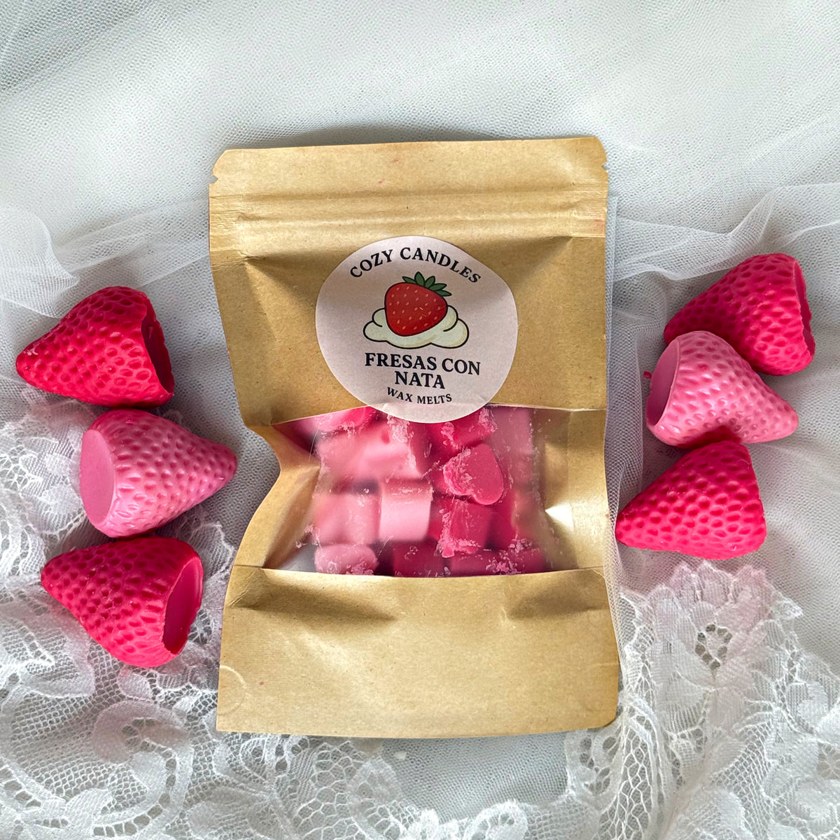 Wax Melts Fresas con Nata