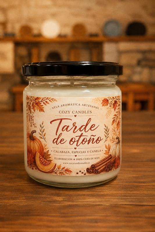 Vela ''Tarde de Otoño'' 350ml