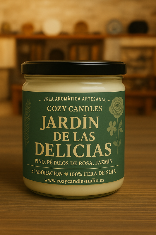 Vela “Jardín de las Delicias” 350ml