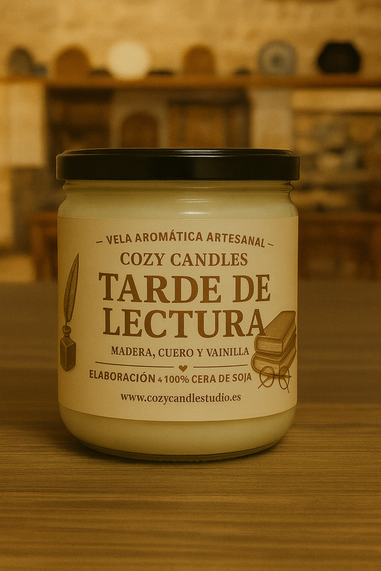 Vela “Tarde de Lectura” 350ml