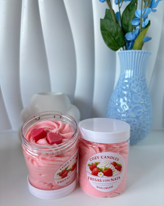 ‘Wax Cream’ Fresas con Nata 🍓