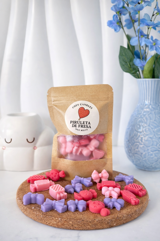 Wax melts ‘Piruleta de fresa’