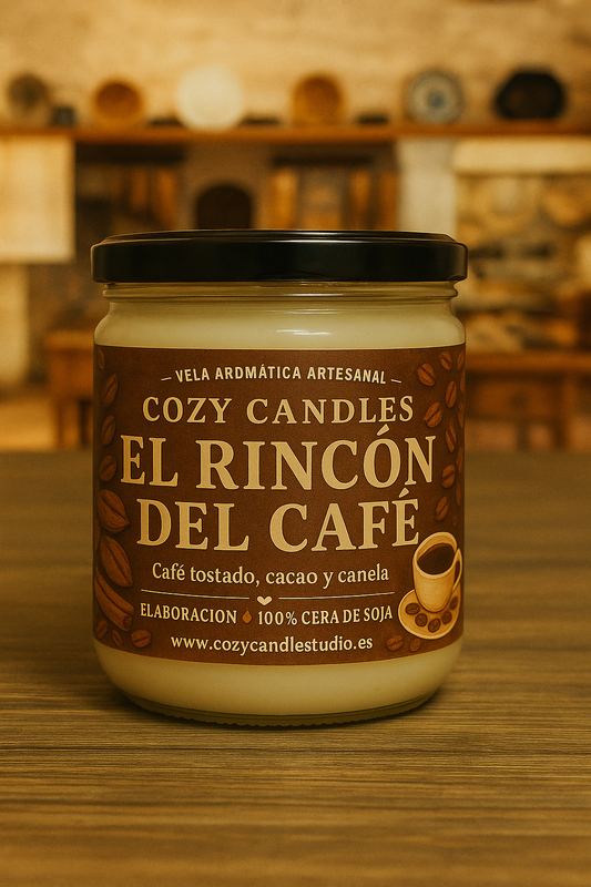 Vela “El Rincón del Café” 350ml
