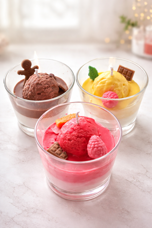 Vela Gourmet “Helado”